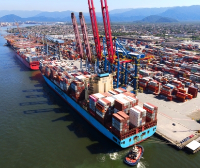 Porto de Santos (Foto: Tecon Santos)