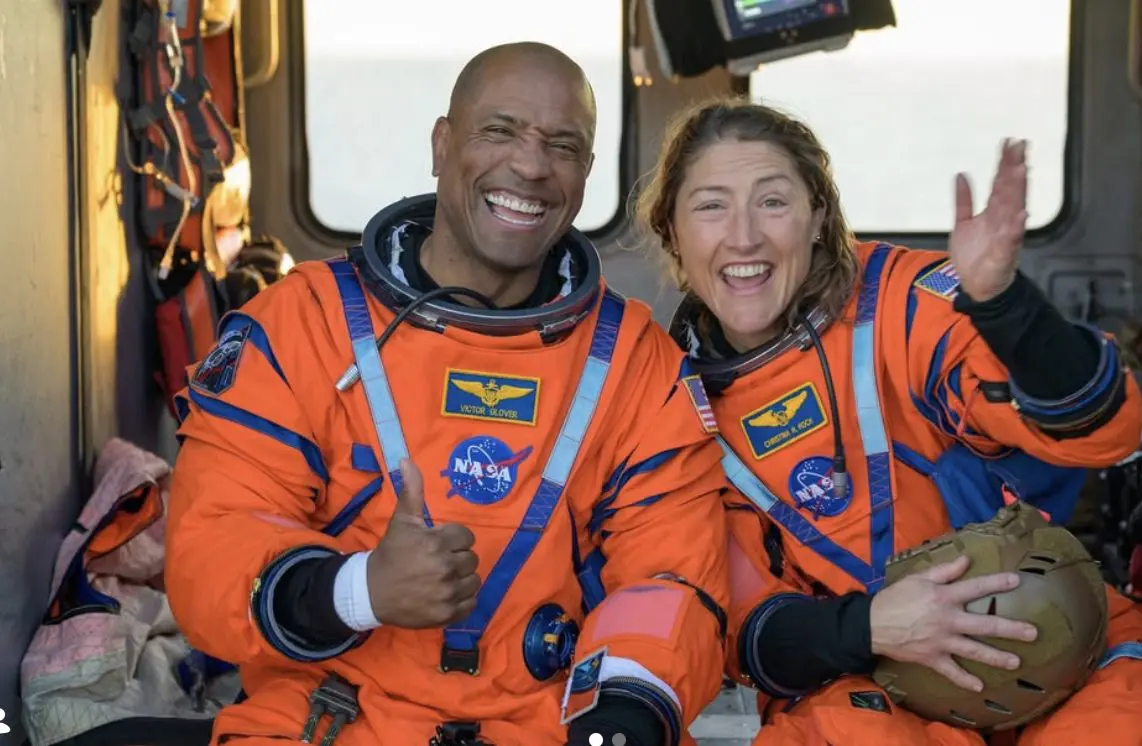 Astronautas da missão Artemis 