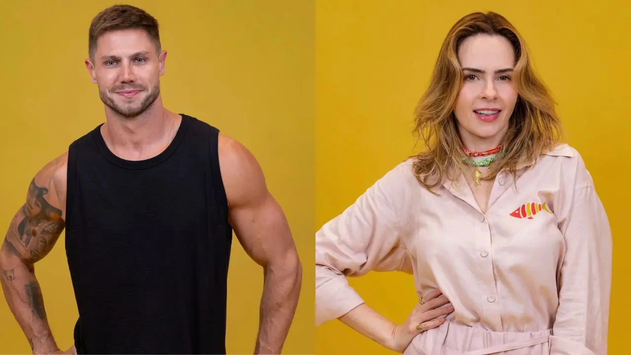Jonas Sulzbach e Ana Paula (Foto: Manoella Mello/Globo)