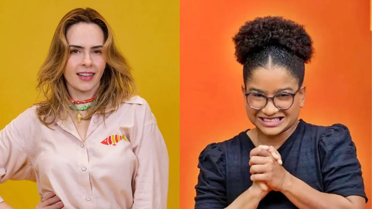 Ana Paula e Milena (Foto: Manoella Mello/Globo)