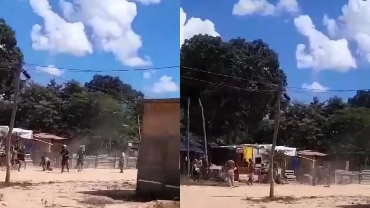 Crime no Leste de Cuiabá (Foto: Reprodução)