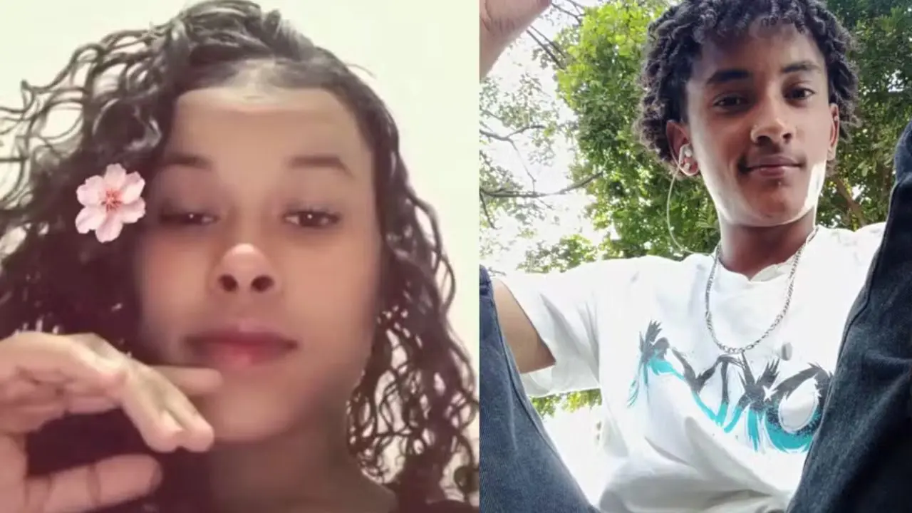 Tayna Maria da Silva e Cleverton Silva Machado (Foto: Reprodução/Redes Sociais)