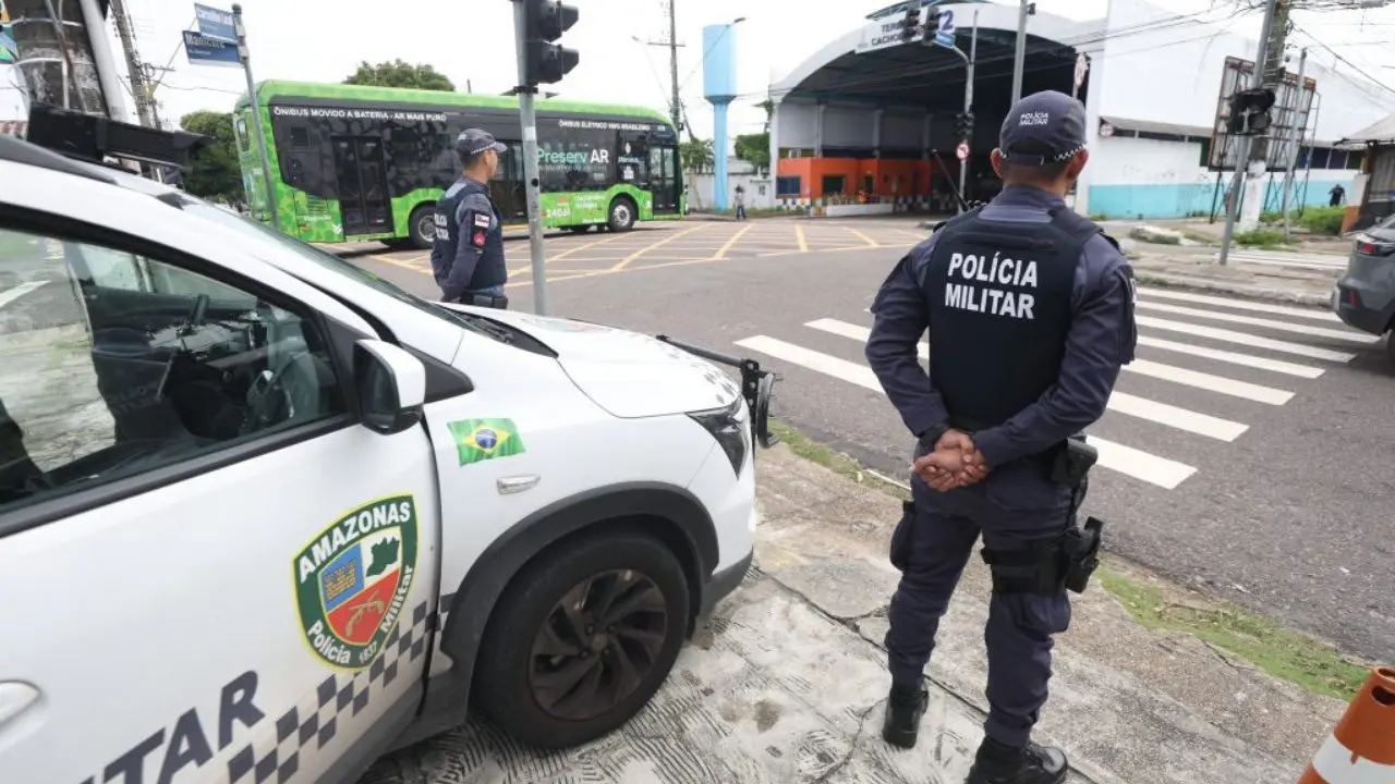 Polícia Militar de Manaus (Foto: Arthur Castro/Secom)