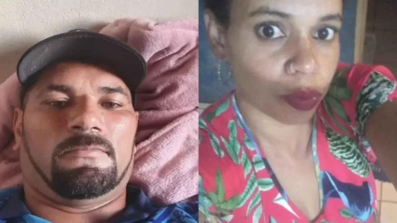 Vítima e suspeito (Reprodução/Redes Sociais)