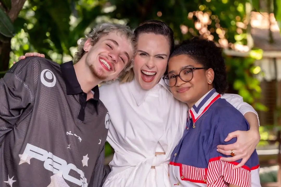 Juliano Floss, Ana Paula Renault e Milena Moreira (Foto: Beatriz Damy)