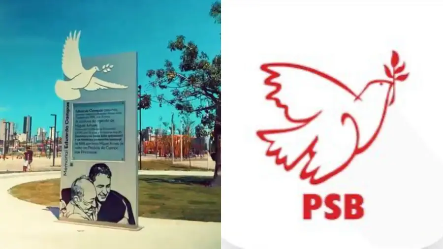 Placa em parque recém-inaugurado vira alvo de polêmica por ‘lembrar’ símbolo de partido