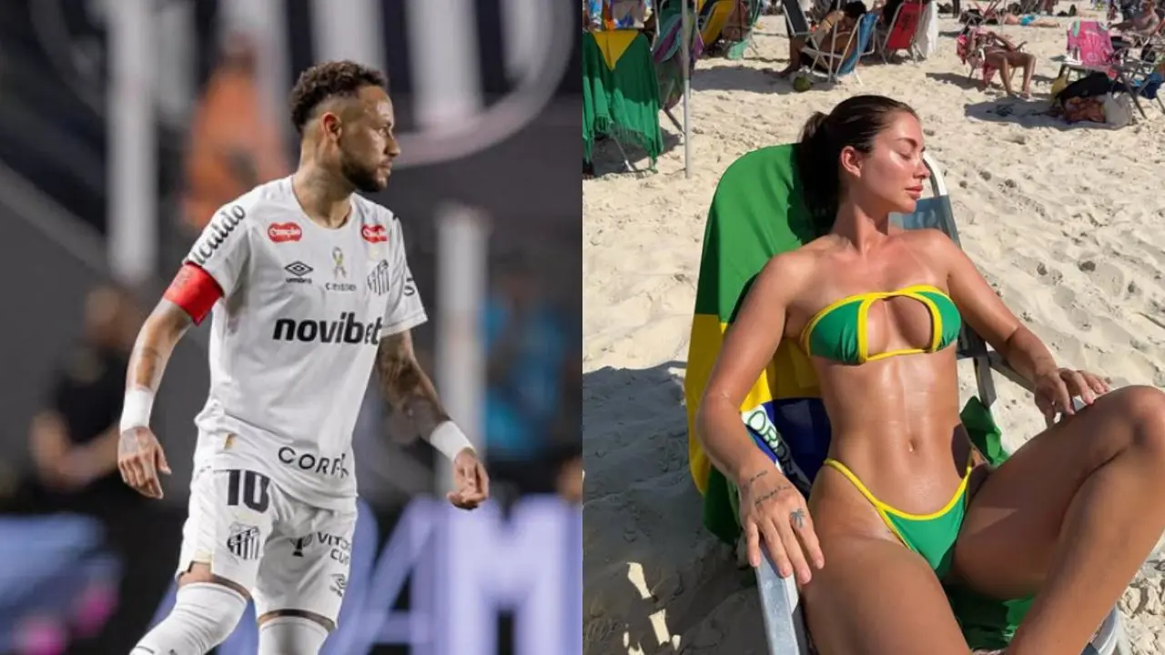 Modelo que recebeu curtida acidental de Neymar faz postagem bombástica e chama atenção da web (Foto: Redes Sociais)
