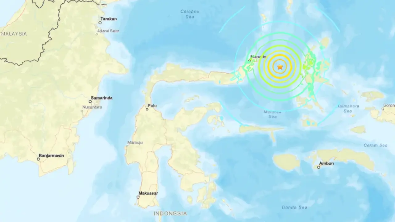 Reprodução / Serviço Geológico dos Estados Unido (USGS)