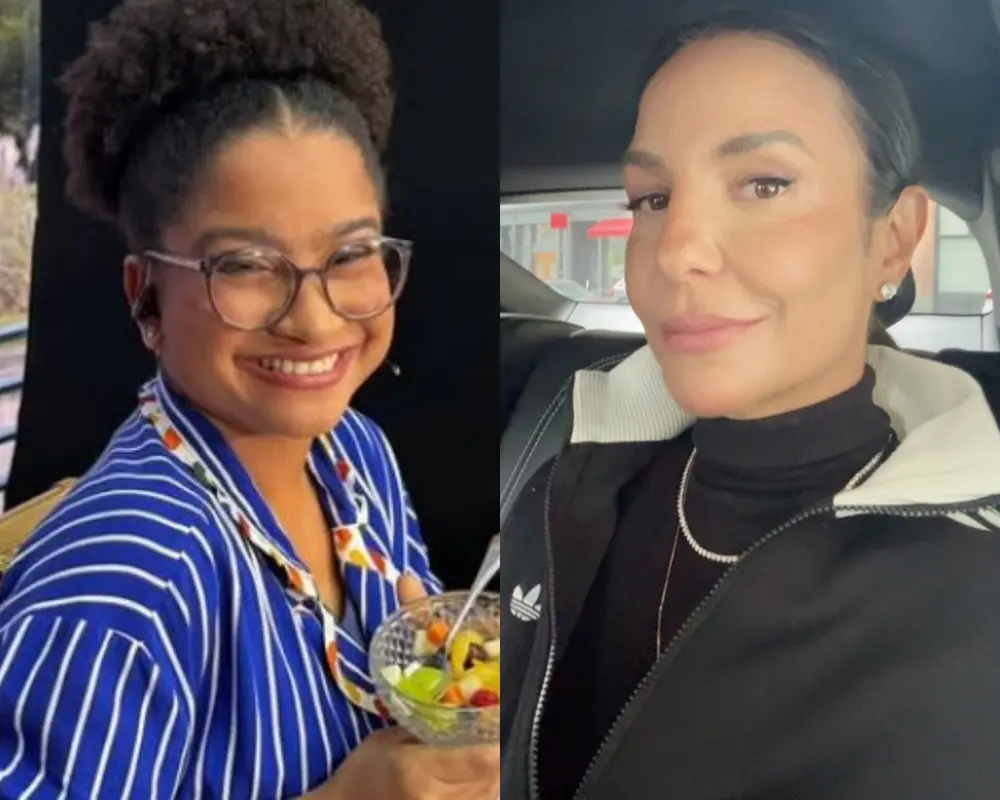 Tia Milena e Ivete Sangalo. (Reprodução)