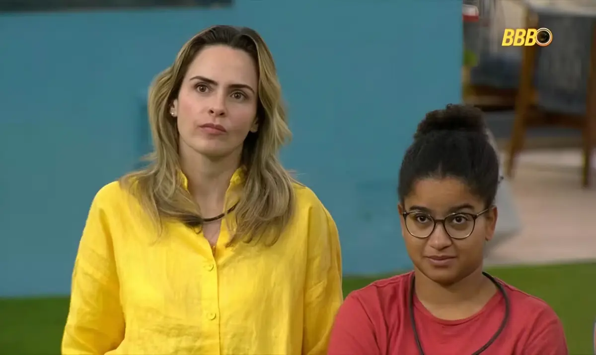 BBB 26: Milena tenta manipular dinâmica e ameaça denunciar Ana paula à produção. Reprodução: Globoplay