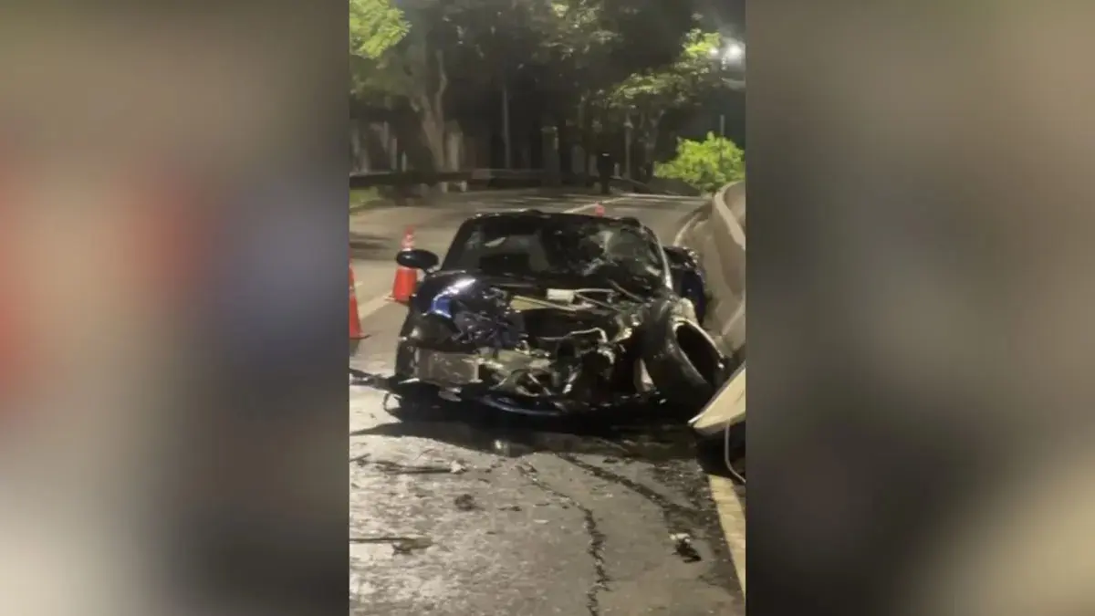 Motorista bêbado entra na contramão e deixa quatro feridos em acidente com Porsche