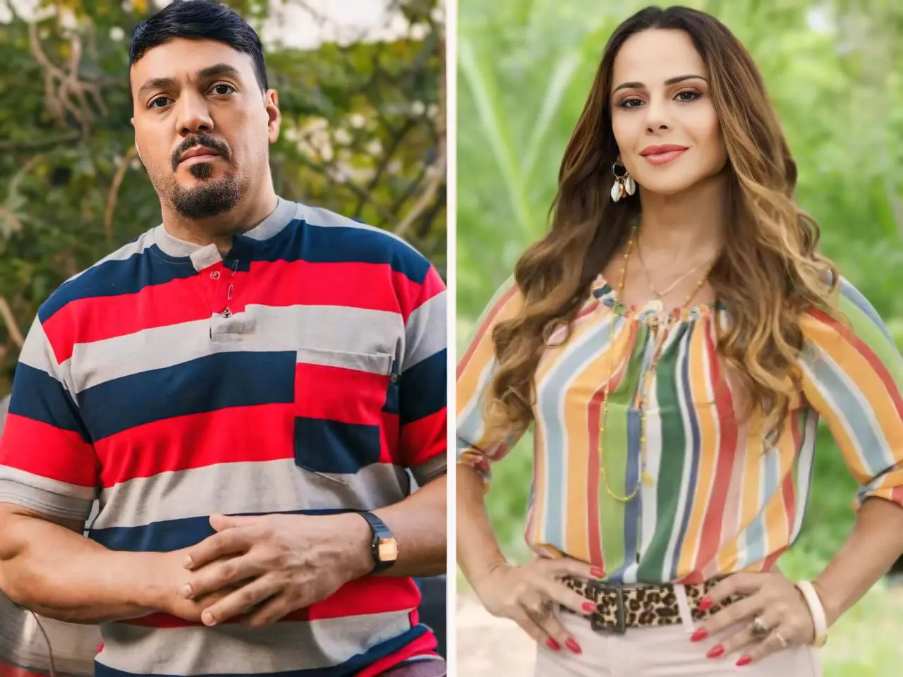 Belo e Viviane dão vida a Misael e Consulo em Três Graças || Reprodução: TV Globo