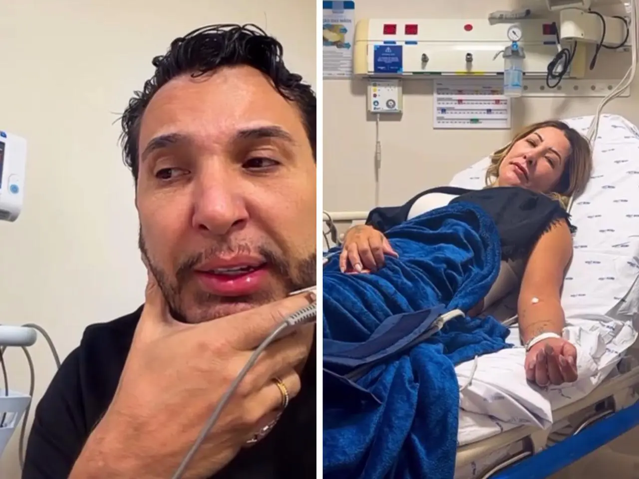 Vídeo: Pais de MC Gui são hospitalizados após incêndio em casa (Foto: Reprodução/Redes sociais)