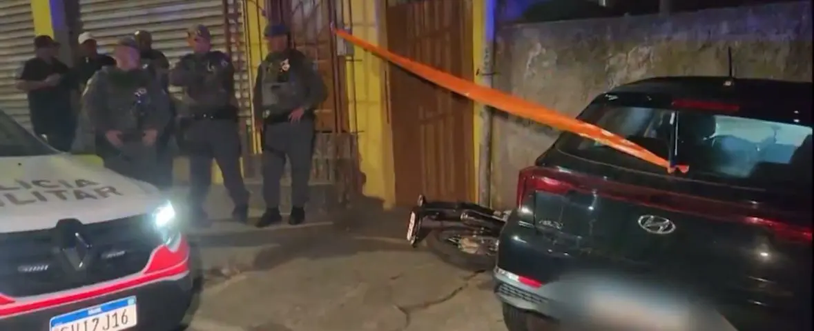 Motorista de aplicativo é morto após salvar vida de motoqueiro em assalto (Foto: Reprodução/Globo)