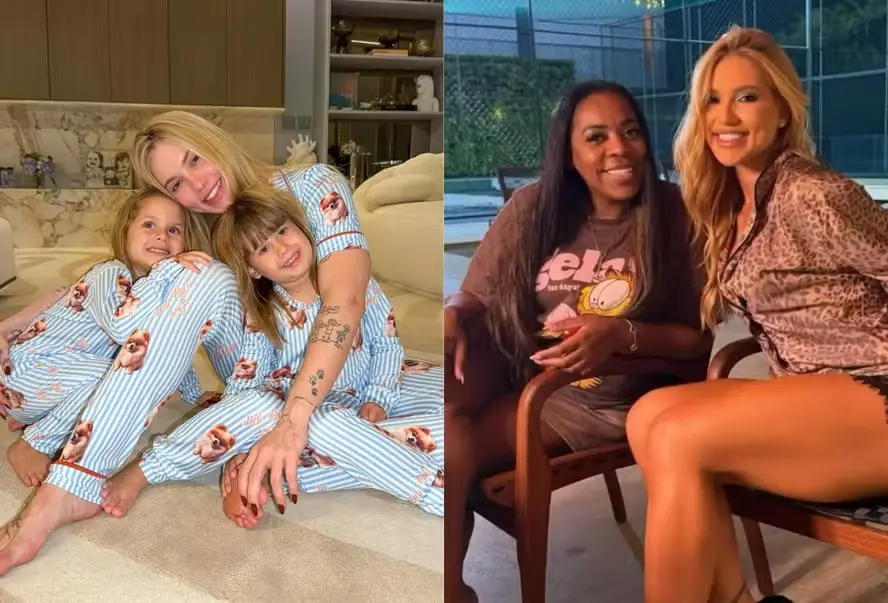 Mãe de Vini Jr. deixa recado especial em vídeo das filhas de Virginia; veja