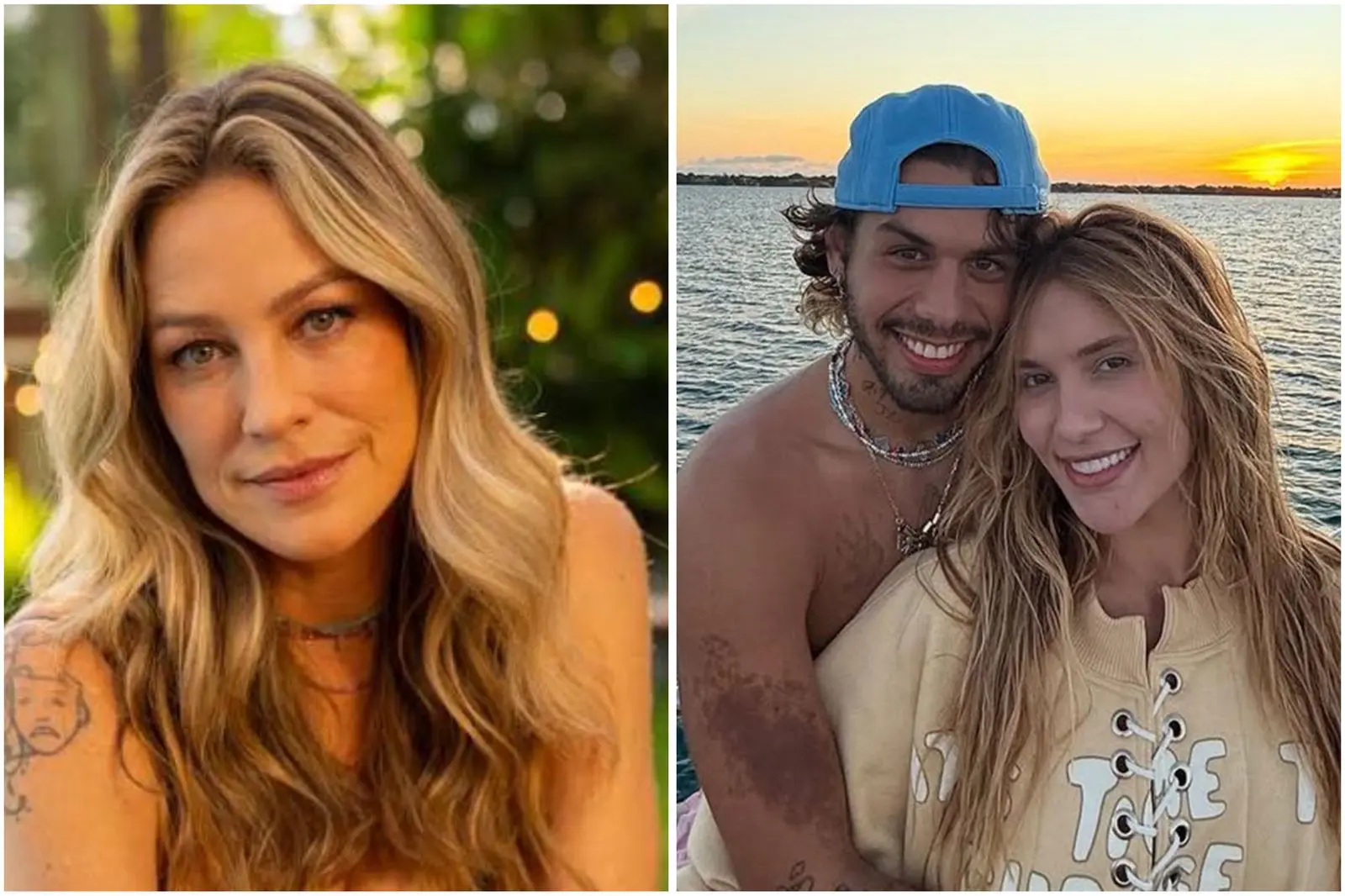 Luana Piovani, Zé Felipe e Virginia (Foto: Reprodução/Redes sociais)