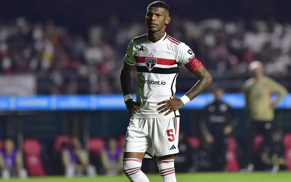 Arboleda está de saída do São Paulo. Foto: São Paulo