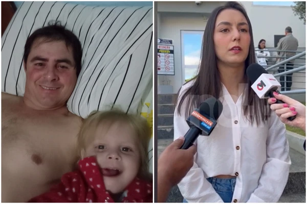 Jovem saiu em defesa do pai (Foto: Reprodução)