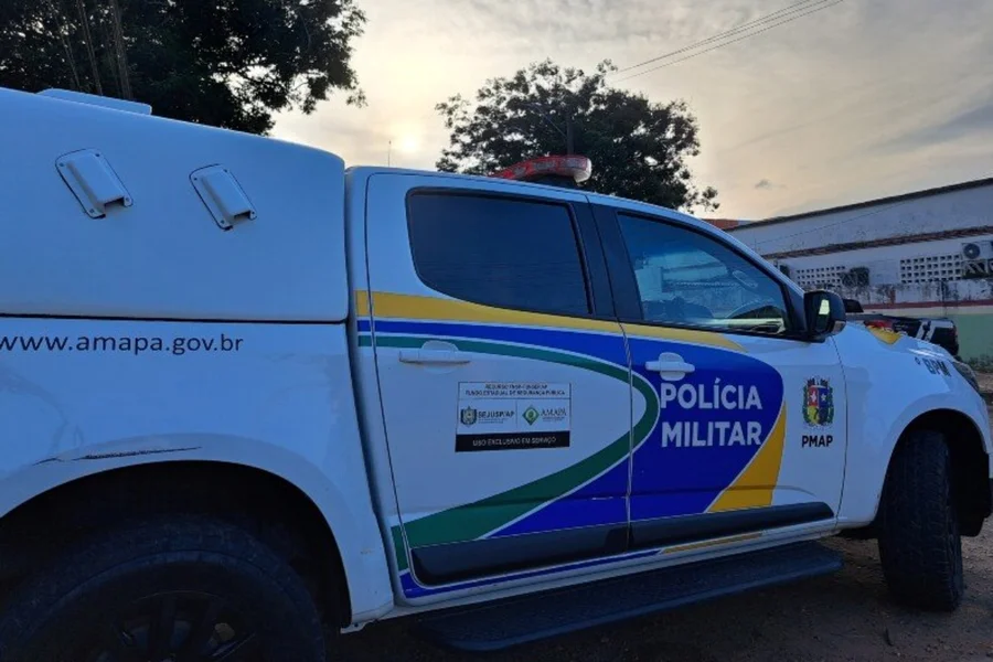 Homem foi preso após invadir creche (Foto: Reprodução / PM-AP)