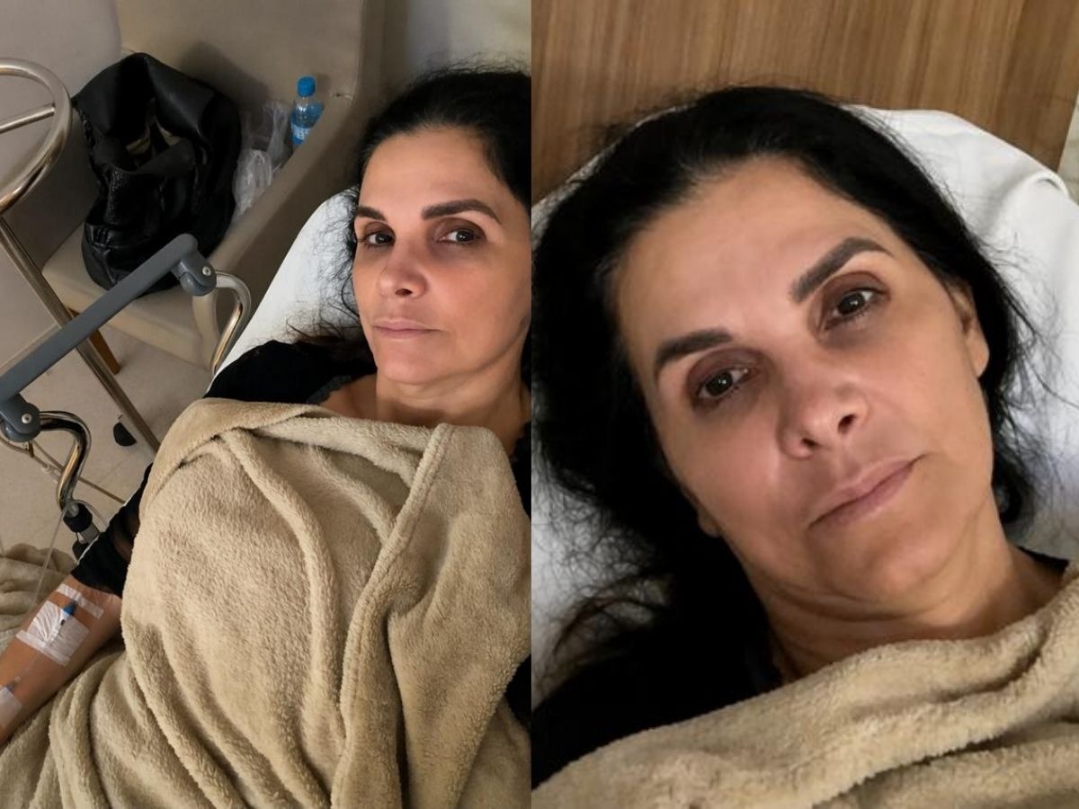 Luiza Ambiel está internada com quadro de síncope vasovagal (Reprodução: Portal LeoDias/Assessoria Cacau Oliver)