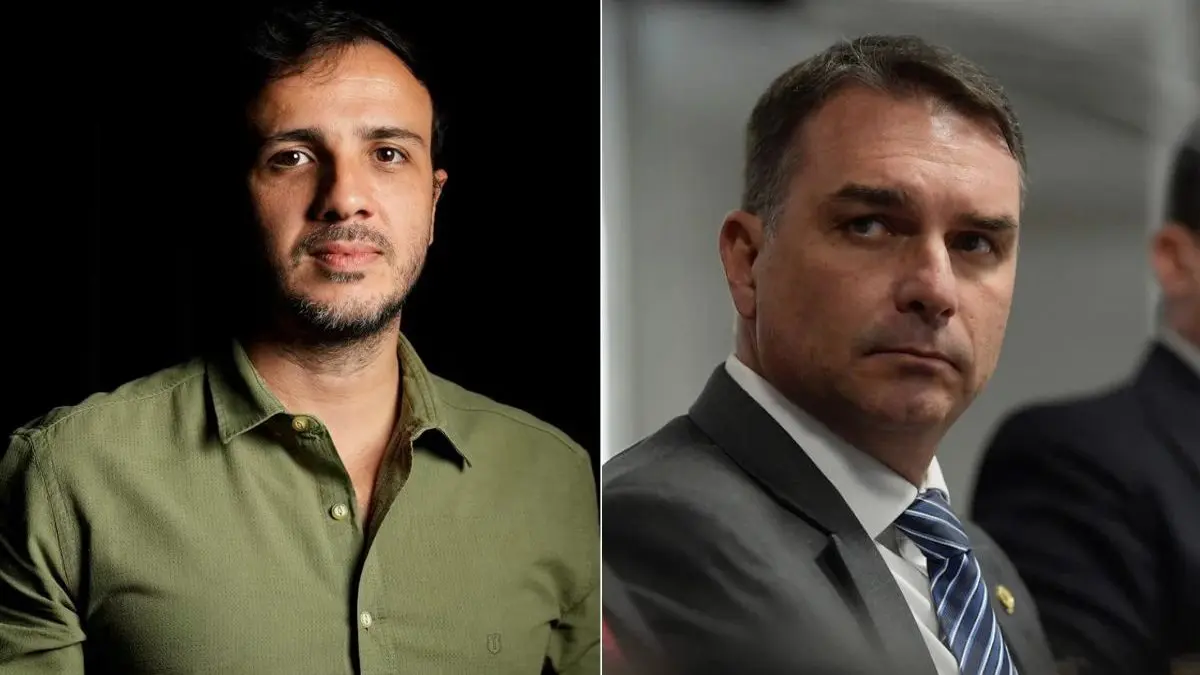 Exclusivo: Renan Santos reage após possível veto em debates e dispara contra Flávio Bolsonaro: ‘Teve diarreia’’