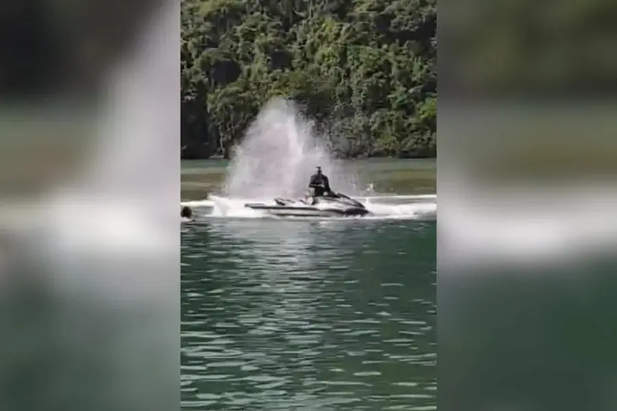 Homem tenta atingir esposa com jet-ski e caso é investigado no litoral de SP