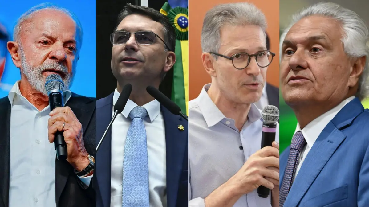 Lula tem empate técnico com Flávio, Zema e Caiado, diz pesquisa