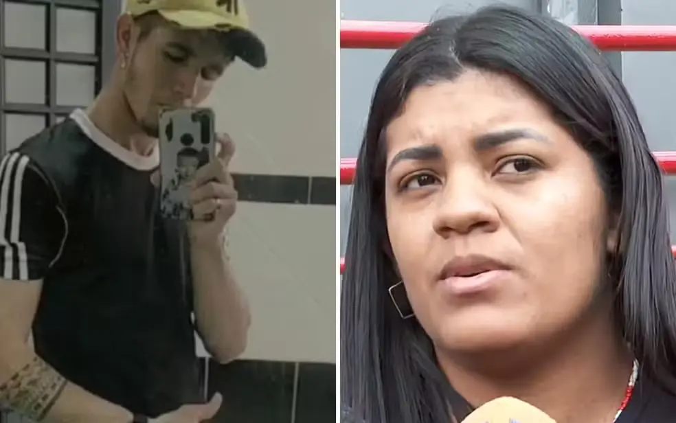 Adenilson Ferreira Parente passou mal após comer açaí envenenado e polícia indiciou Larissa de Souza por tentativa de homicídio em Ribeirão Preto (SP) (Foto: Reprodução/EPTV)