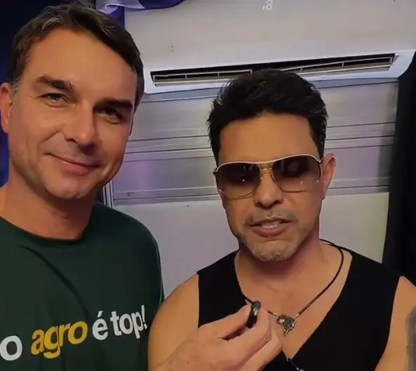 Flávio e Zezé Di Camargo (Foto: Reprodução / Redes Sociais)