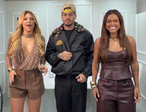 Mari Menezes, Zé Felipe e Camila Loures (Foto: Reprodução)