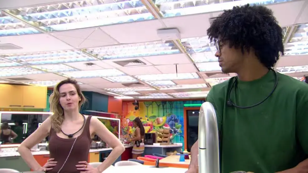 Breno fala sobre morte do pai de Ana Paula (Foto: Reprodução / Globo)