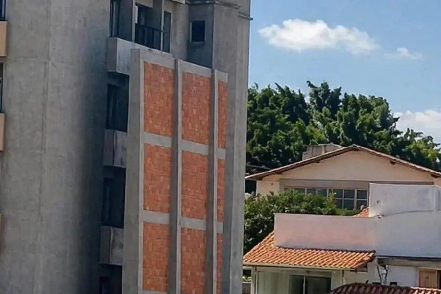 Muro que gerou repercussão nas redes. Foto: Reprodução/Redes Sociais

