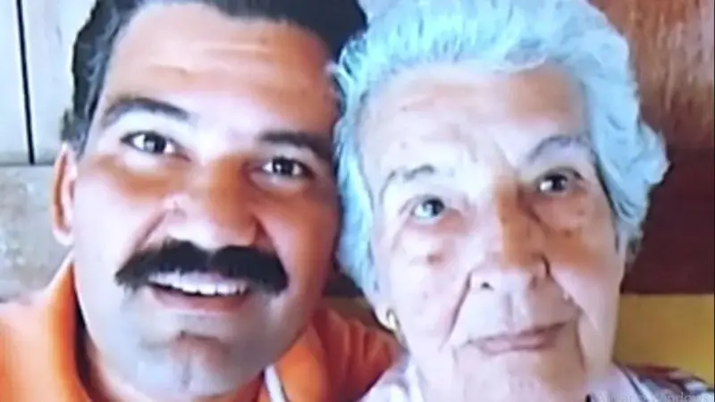 Suspeito foi preso por crime contra a avó (Foto: Reprodução / TV Anhanguera)