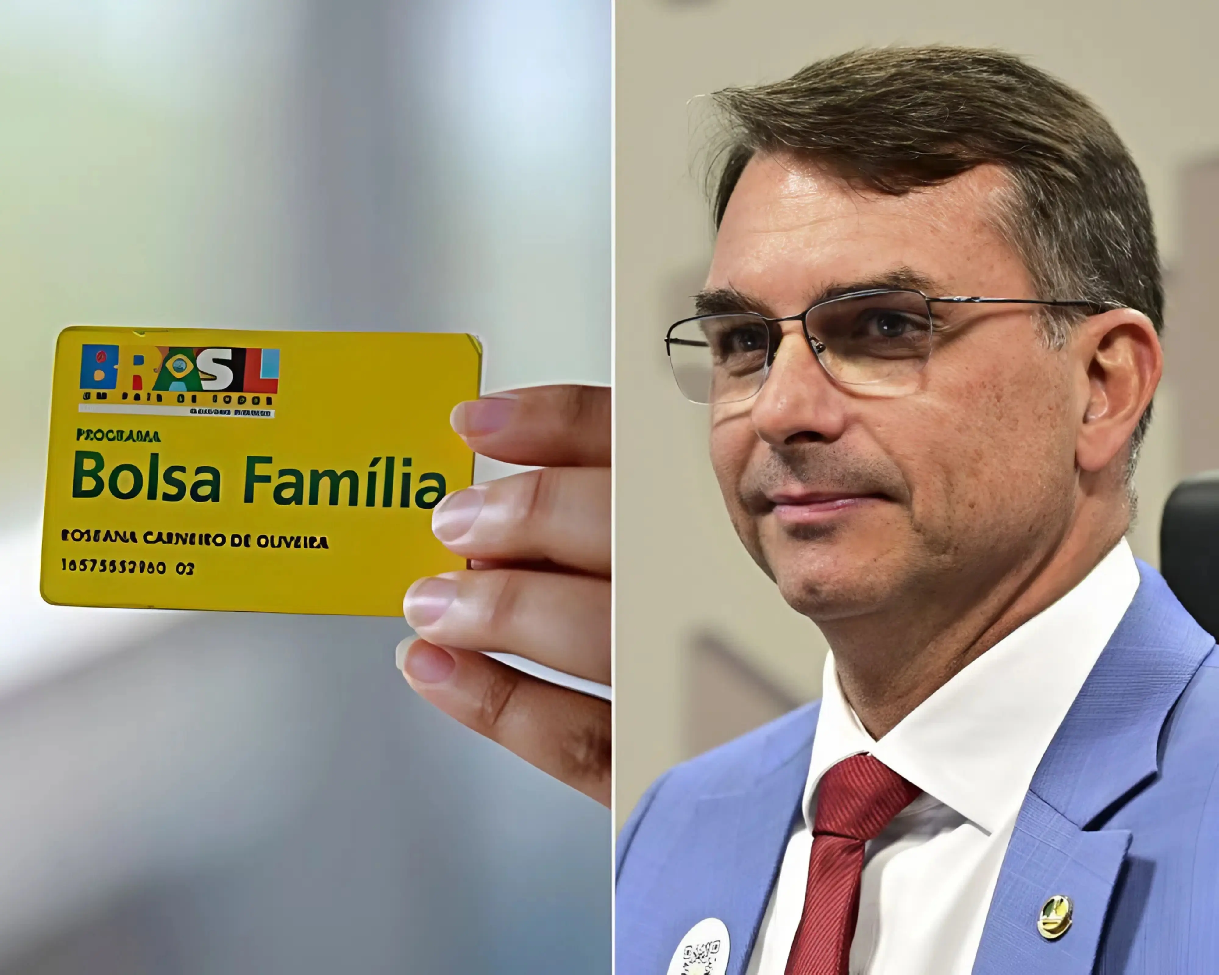 Flávio Bolsonaro prometeu trocar Bolsa Família por benefício de R$ 1.200?