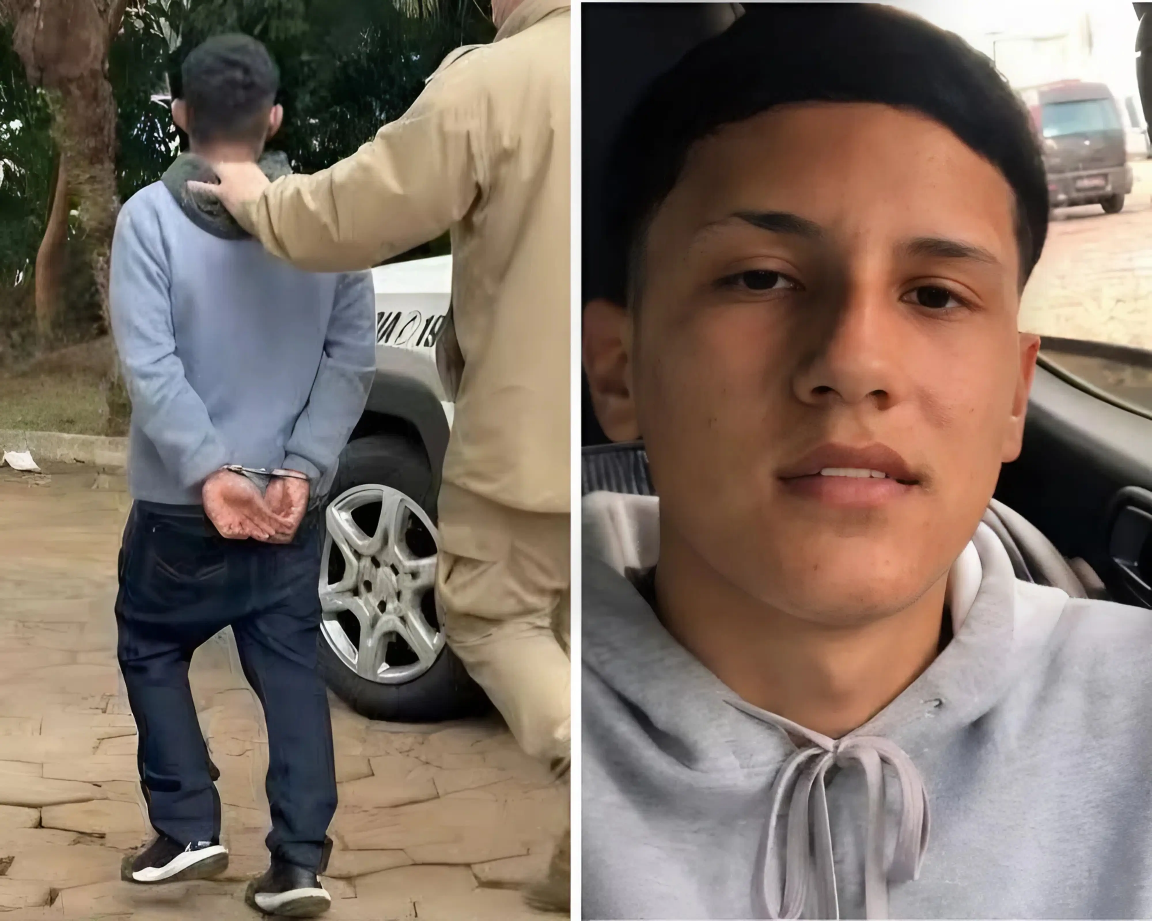Vídeo mostra momento em que adolescente é apreendido após esfaquear colega em escola