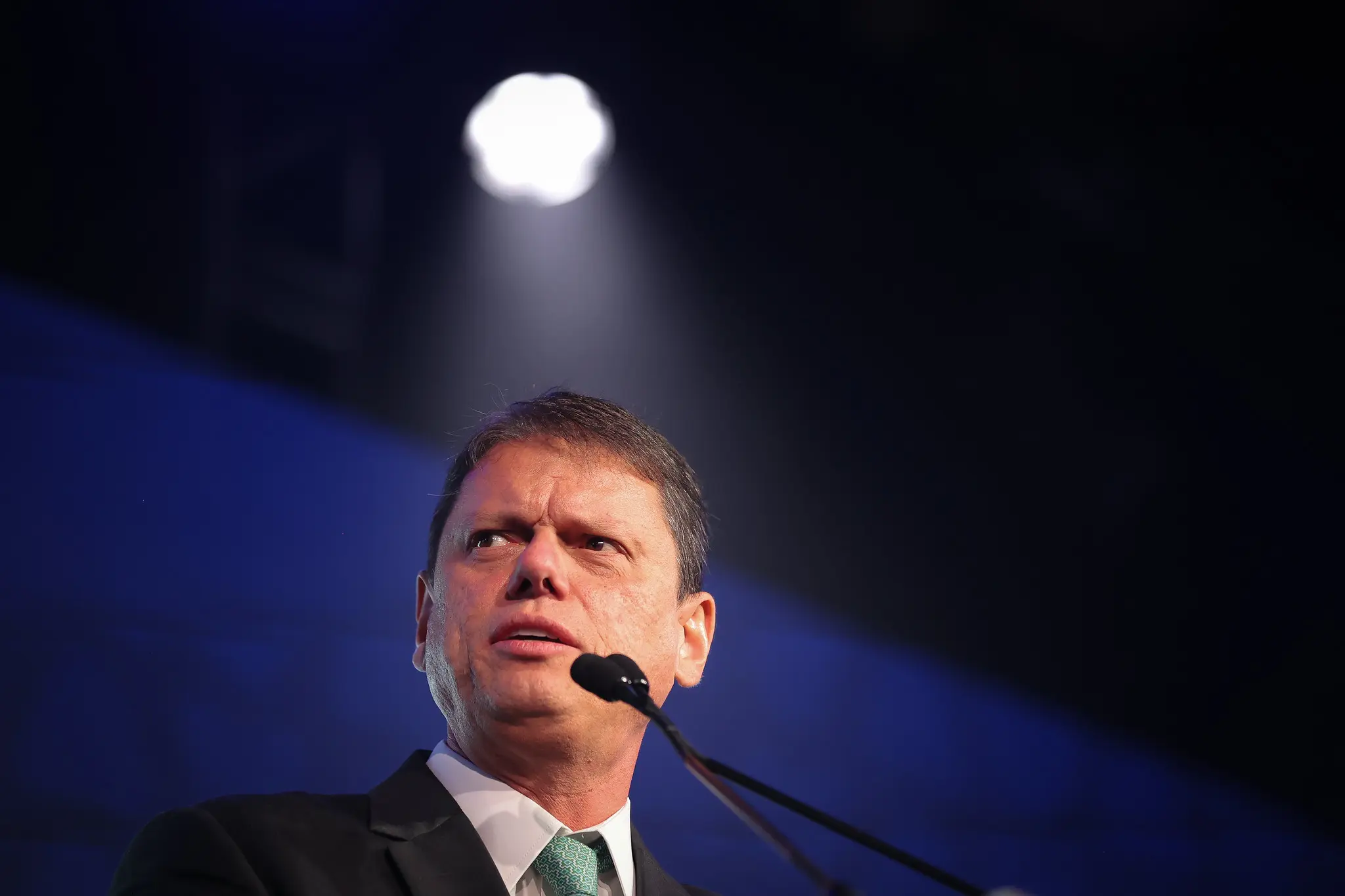 Tarcísio lidera pesquisa por reeleição ao governo (Foto: Pablo Jabob / Governo Estado SP)