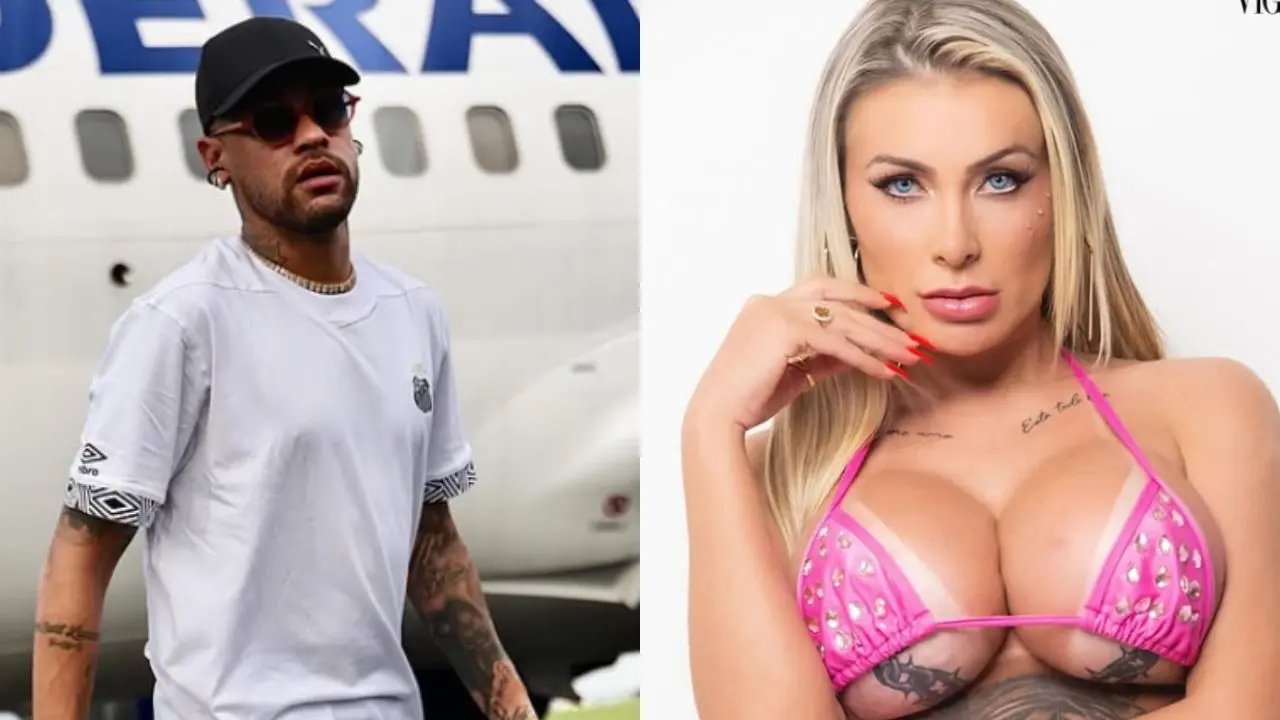 Andressa Urach aproveita convocação de Neymar para relembrar affair com craque e faz cobrança (Foto: Redes Sociais)