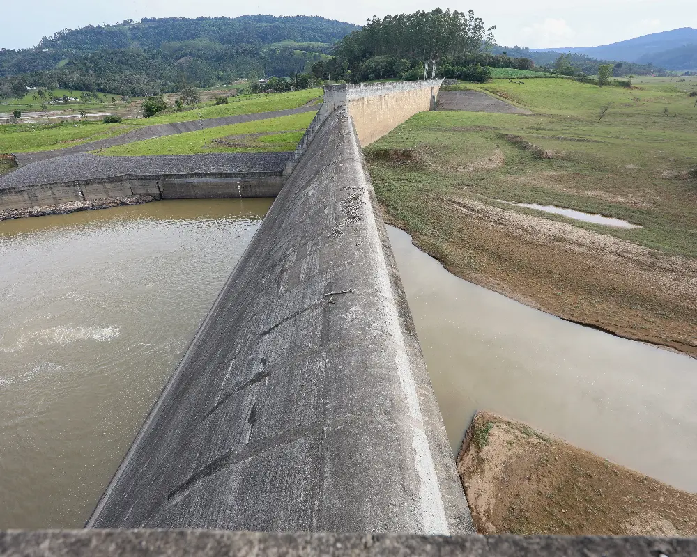 Barragem Taió - Foto: Leo Munhoz (SecomGOVSC)