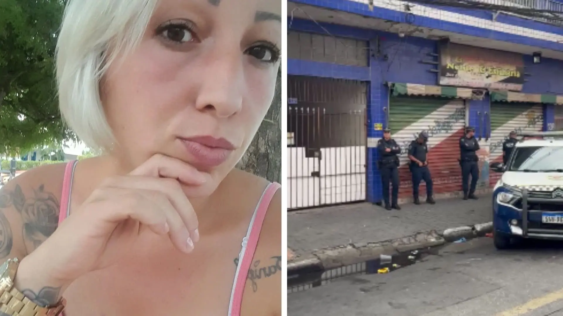 Mulher é morta a facadas em briga de bar (Foto: Reprodução)