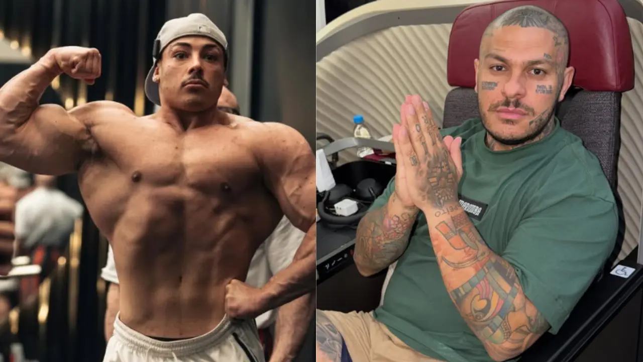 Toguro e Gabriel Ganley (Reprodução/Redes Sociais)