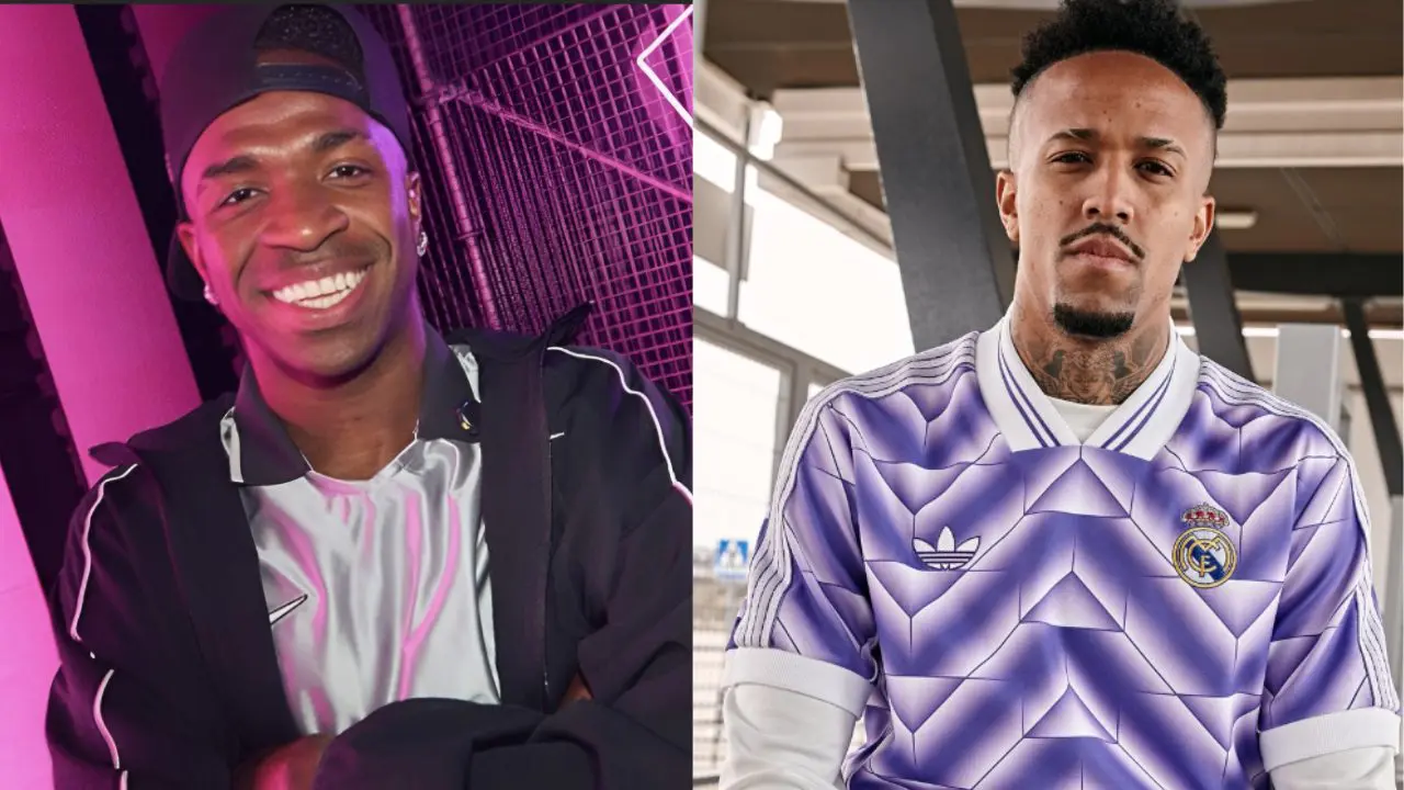 Vini Jr. e Éder Militão (Reprodução/Redes Sociais)