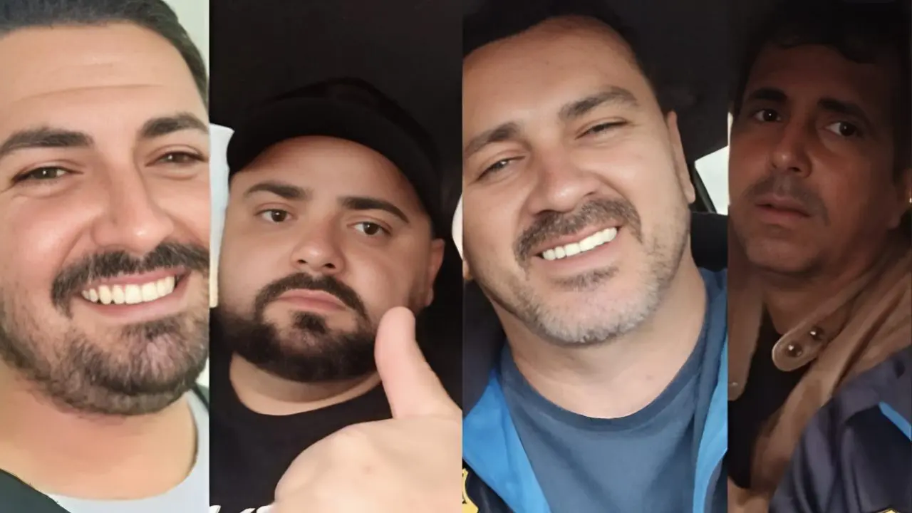 Homens desaparecidos no Paraná (Foto: Reprodução)