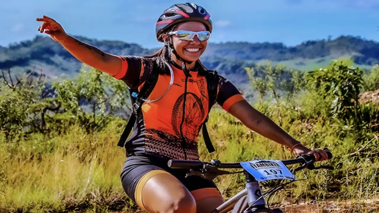 Jéssica Letícia morta durante evento de ciclismo (Foto: Redes Socais)