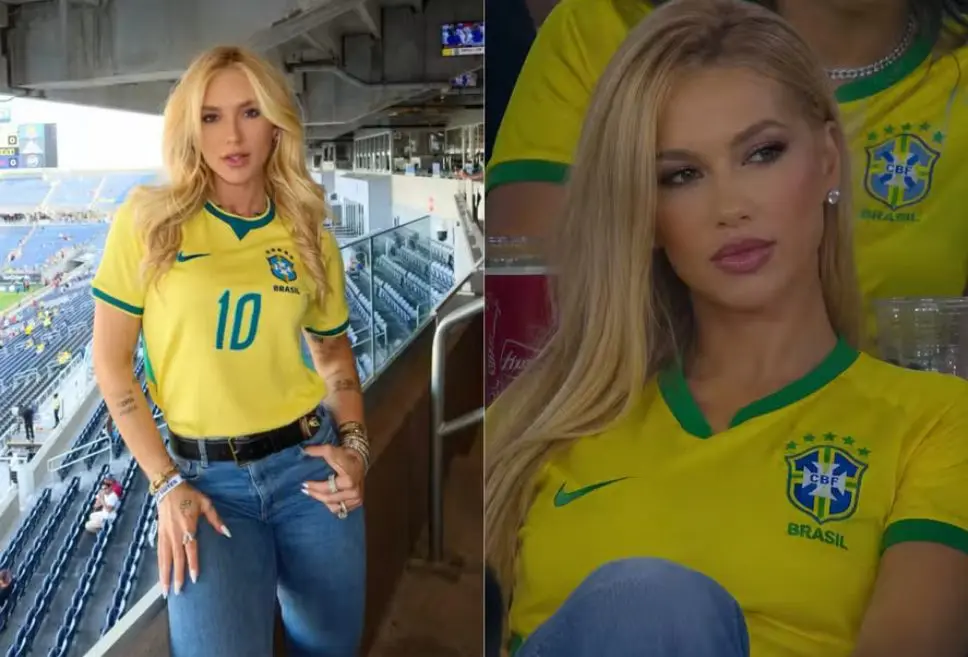 Virginia comenta sobre vídeo de IA em arquibancada da Copa: 'Quero ficar gata assim' (Foto: Redes Sociais)