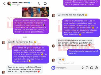 Conversa vazada 
