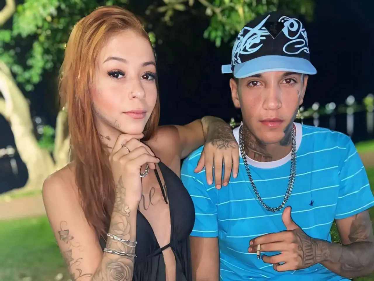 O casal Kailayne e Gabriel || Reprodução: Redes Sociais 