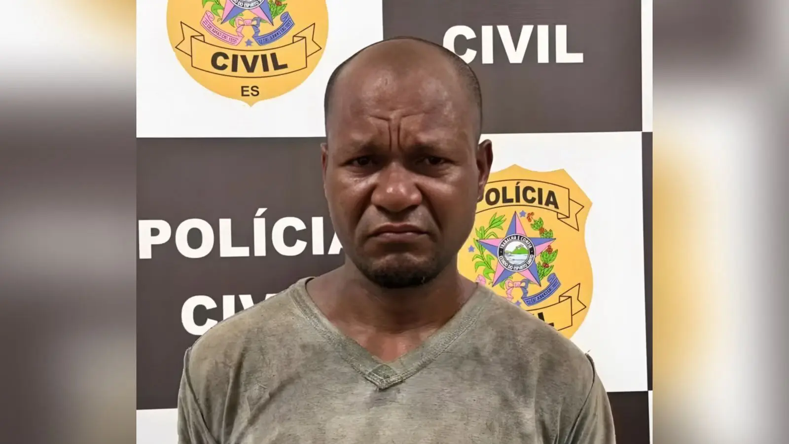 Marcelos Campos de Jesus, 37 anos, investigado pela morte de moradores de rua no Espírito Santo e na Bahia. — (Foto: Divulgação/Polícia Civil do ES)