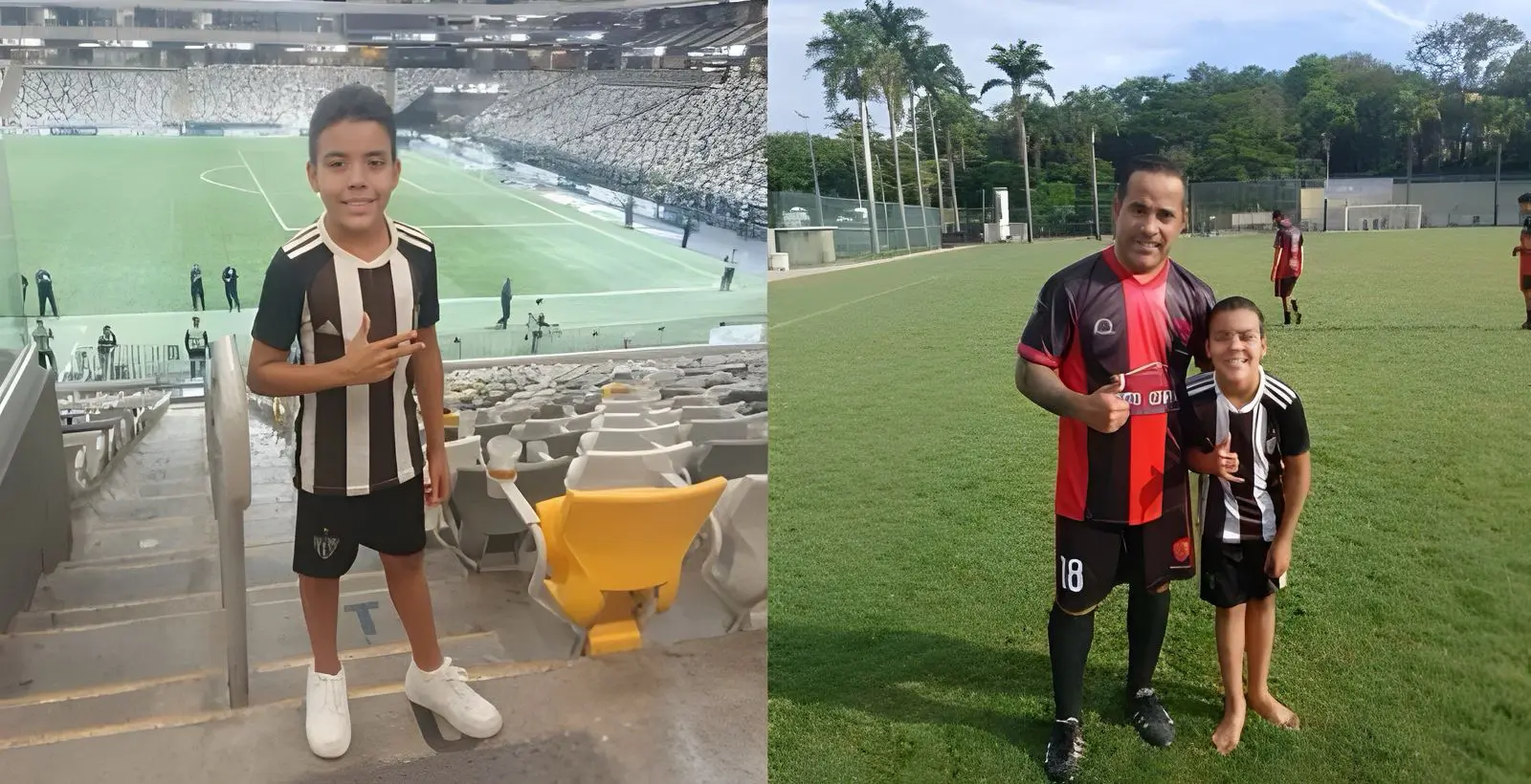 Criança morre após trave de estádio despencar em sua cabeça (Foto: Reprodução)