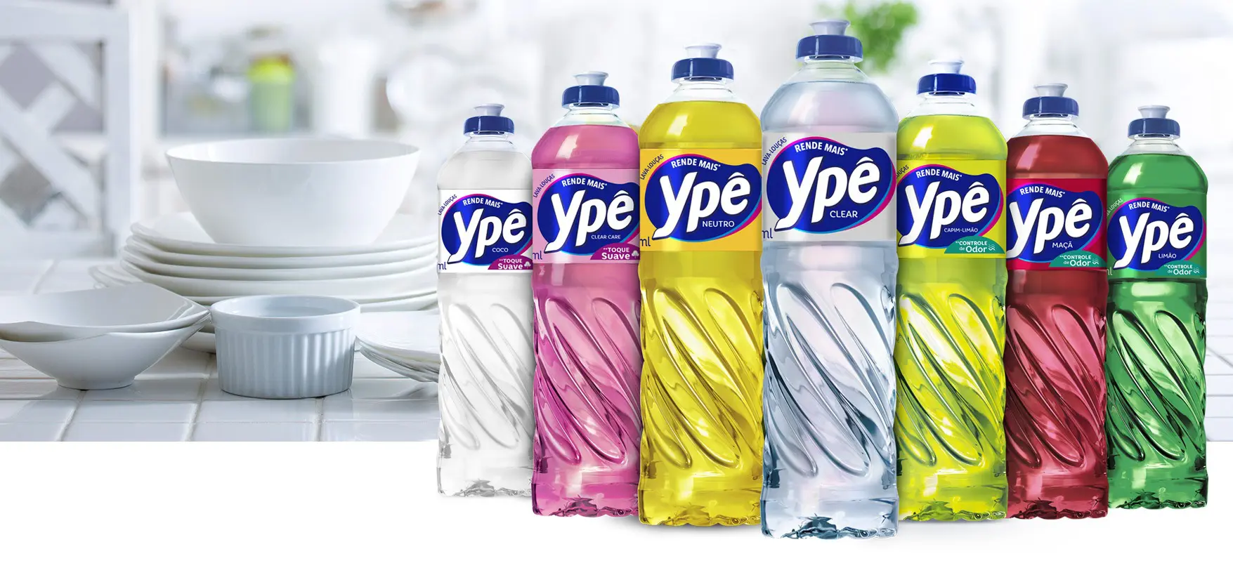 Produtos da Ypê foram liberados após empresa comprovar ausência de contaminação. Foto: Reprodução / Ypê.