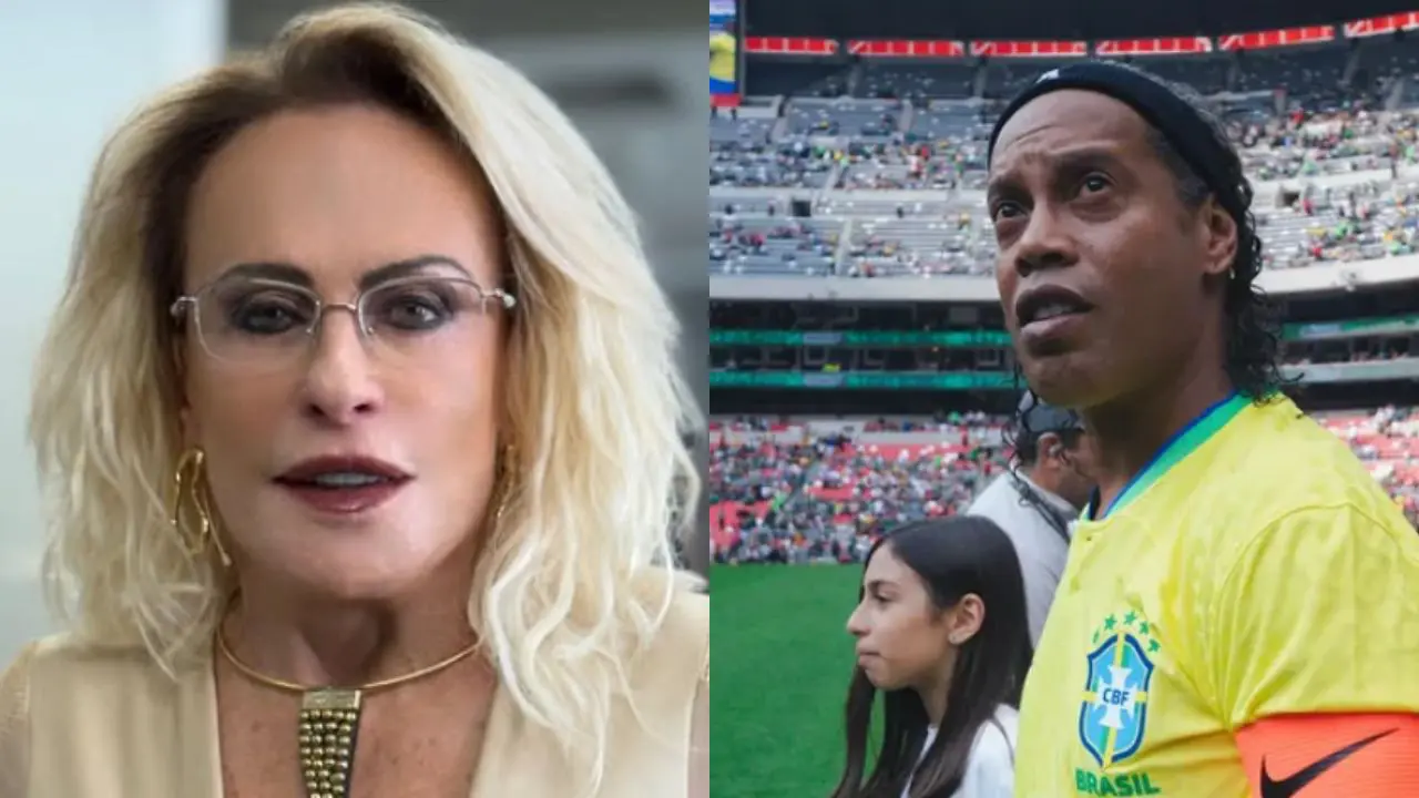 Ronaldinho Gaúcho 'falta' de participação em programa e leva bronca de Ana Maria Braga (Foto: Redes Sociais)